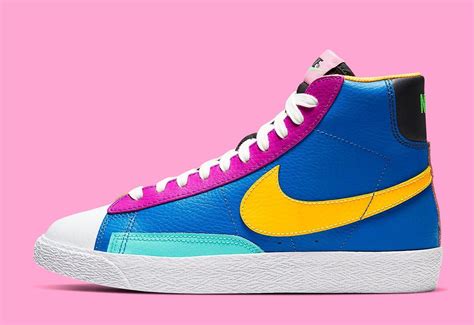 nike blazers colorful